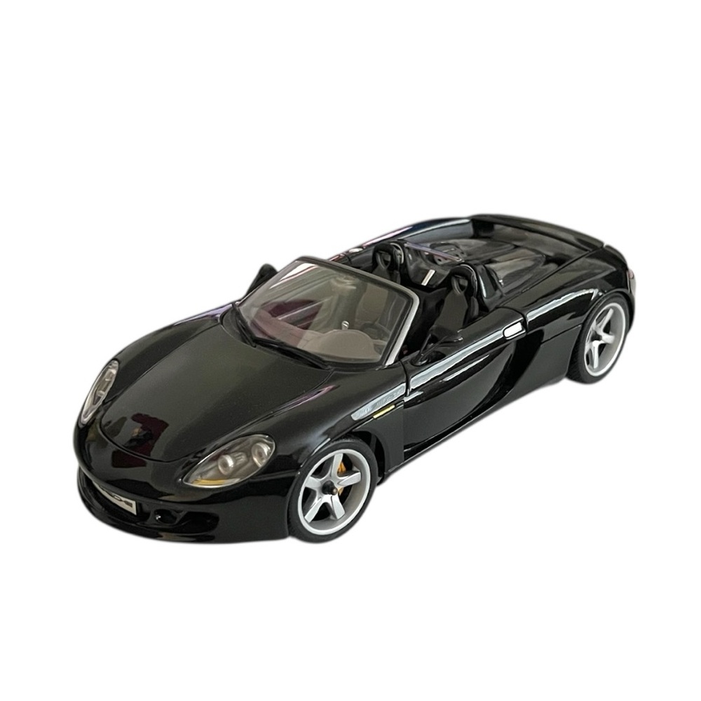 VTG Porsche Carrera GT Scale 1:18 Die Cast Black Maisto Replica Car
